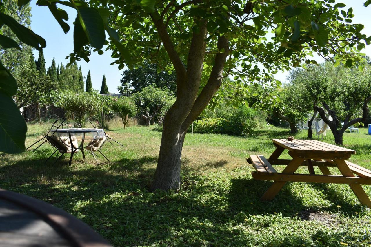 Mobil-Home Sur Terrain Bucolique Hyères Exterior foto